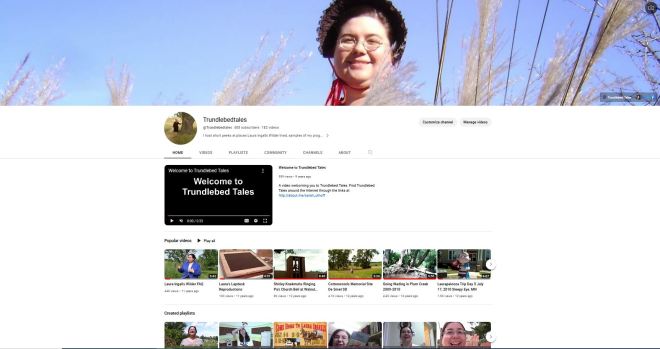My YouTube homepage